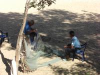 am Strand in Palinuro