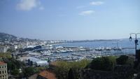 Blick auf den Hafen von Cannes