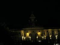 Chinesisches Haus bei Nacht