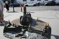 Budapest - Matthiaskirche und Fischerbastei als Modell