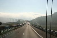 Auf der Autobahn nach Budapest