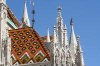 Dach der Matthiaskirche