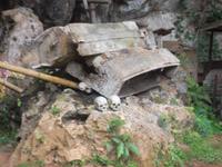 historische Särge in Londa