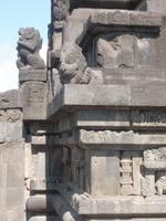 Detail Shivatempel in Prambanan