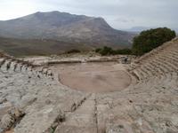 Ruine des hellenistischen Theaters Segesta