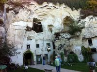 Höhlenhäuser im Tuffstein