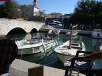 Am Hafen von Trogir