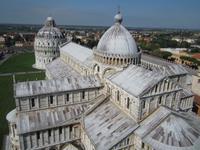 Blick vom Schiefen Turm