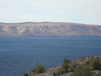 Blick zur Insel Pag