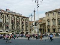 Catania, Piazza del Duomo mit Elefantenbrunnen