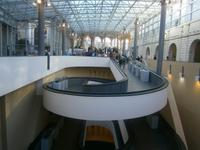 Im Foyer der Vatikanischen Museen