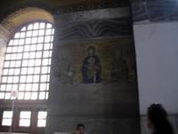 Mosaik Jungfrau und das Kind