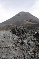 Pico und erkaltete Lava