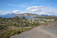 Vulcano - Blick auf Lipari