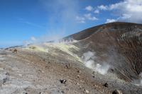 Schwefeldämpfe auf Vulcano
