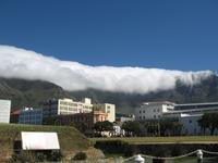 Kapstadt - Tafelberg mit Wolkendecke