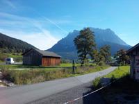 Zugspitze von Ehrwald aus