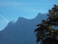 Zugspitze von Ehrwald aus