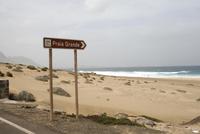 Am Strand Praia Grande