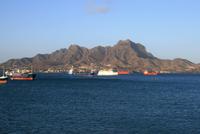 Morgenstimmung im Hafen von Mindelo