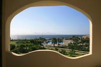 Blick aus dem Hotelzimmer Santantao Art Resort