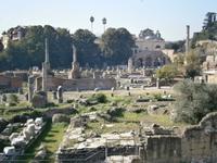 Blick ins Forum Romanum