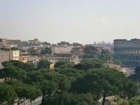 Blick von der Dachterrasse des Nationaldenkmals