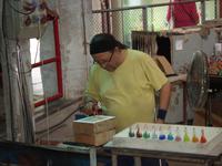 Glasbläserwerkstatt im Poble Espanyol