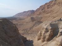 Qumran- im Ausgrabungsgelände
