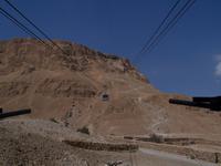 Masada National Park- Kabinenbahn zur Festungsanlage