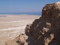 Masada National Park- der Nordpalast am Steilhang