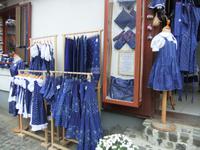 Beliebte Mitbringsel: Blaudrucktextilien