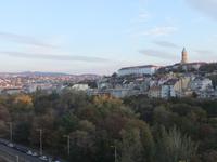 Blick vom Hotel zum Burgberg