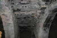 0020 besondere Bauweise im Wüstenschloss Qasr al-Azraq