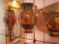 Antike Keramik im Museum von Agrigent