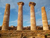 Agrigent, Tempeltal: die Säulen des Herkules