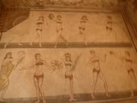 Bikini Mädchen in der Villa