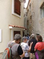 enge Gasse in Vribnik
