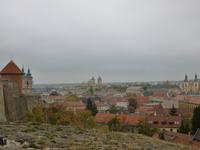 Blick von der Burg auf die Stadt Eger