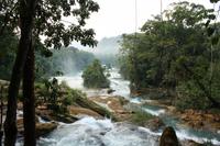 117 am Wasserfall von Agua Azul