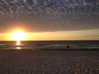204 zum Sonnenaufgang in Playa del Carmen