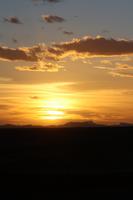 Sonnenuntergang in der Wüste