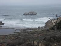 Die Ruinen der Sutro Baths sind noch zu erkennen