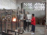 Besuch einer Glasbläserei