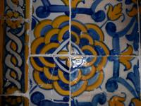 Keramikfliesen im Kloster Santa Maria