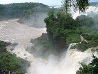 Iguazu Wasserfälle auf der argentinischen Seite