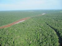 Parana-Fluss in Iguazu