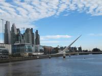 Puente de la mujer - Frauenbrücke in Buenos Aires