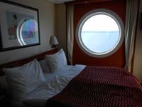 Unsere Kabine für 1 Nacht