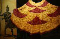 Köngismantel aus Federn